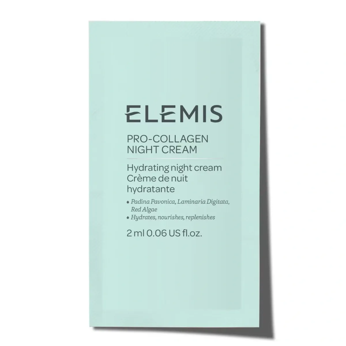 Нічний крем для обличчя Про-Колаген кисневе насичення ELEMIS Pro-Collagen Night Cream 2 мл