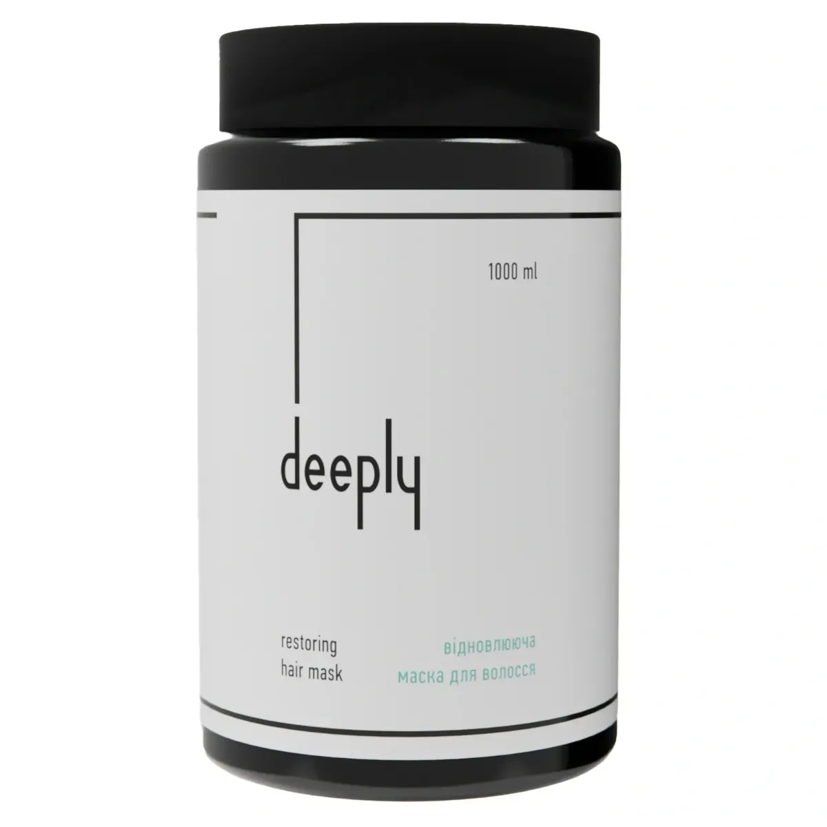 Відновлювальна маска для волосся Deeply Restoring Hair Mask 1000 мл