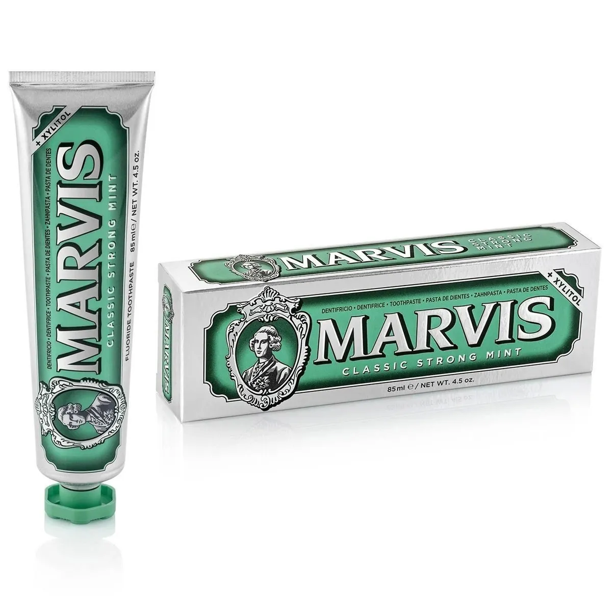 Зубна паста класична інтенсивна м'ята Marvis Classic Strong Mint 85 мл