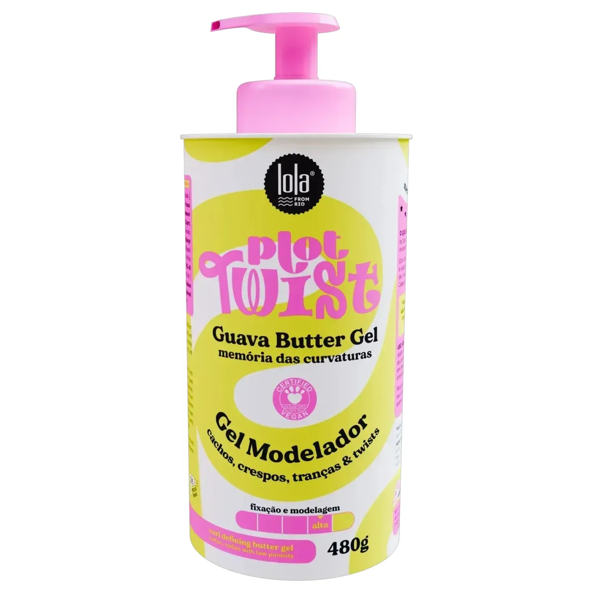Баттер-гель для моделювання завитка Lola From Rio PLOT TWIST GUAVA BUTTER GEL 480 г