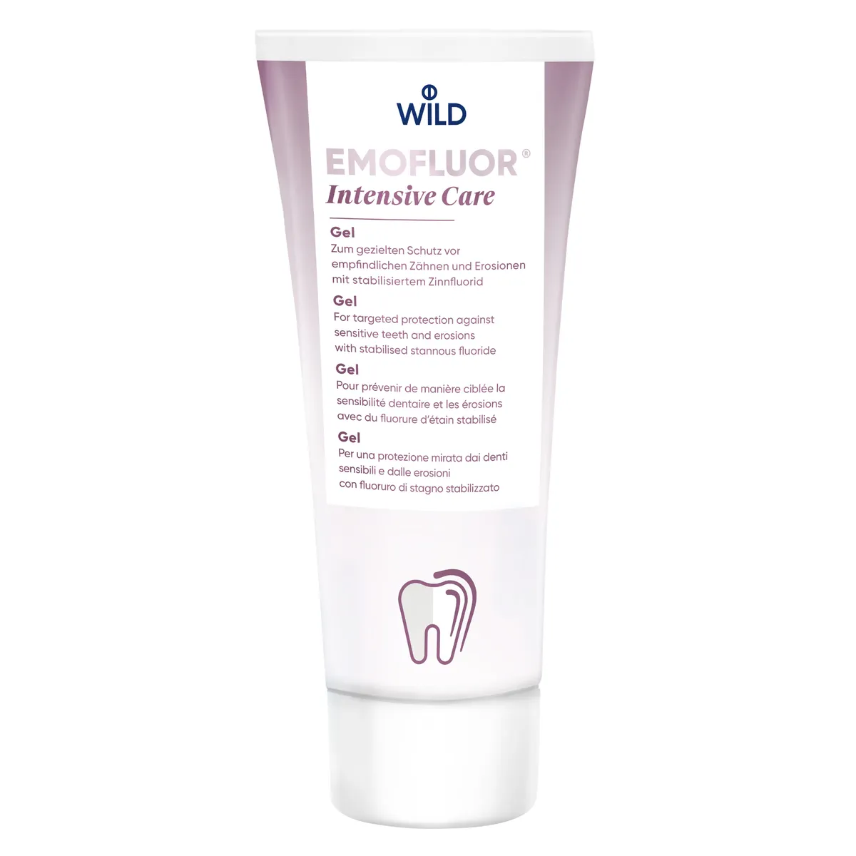 Гель із стабілізованим фторидом олова Dr.Wild Emofluor Intensive Care 75 мл