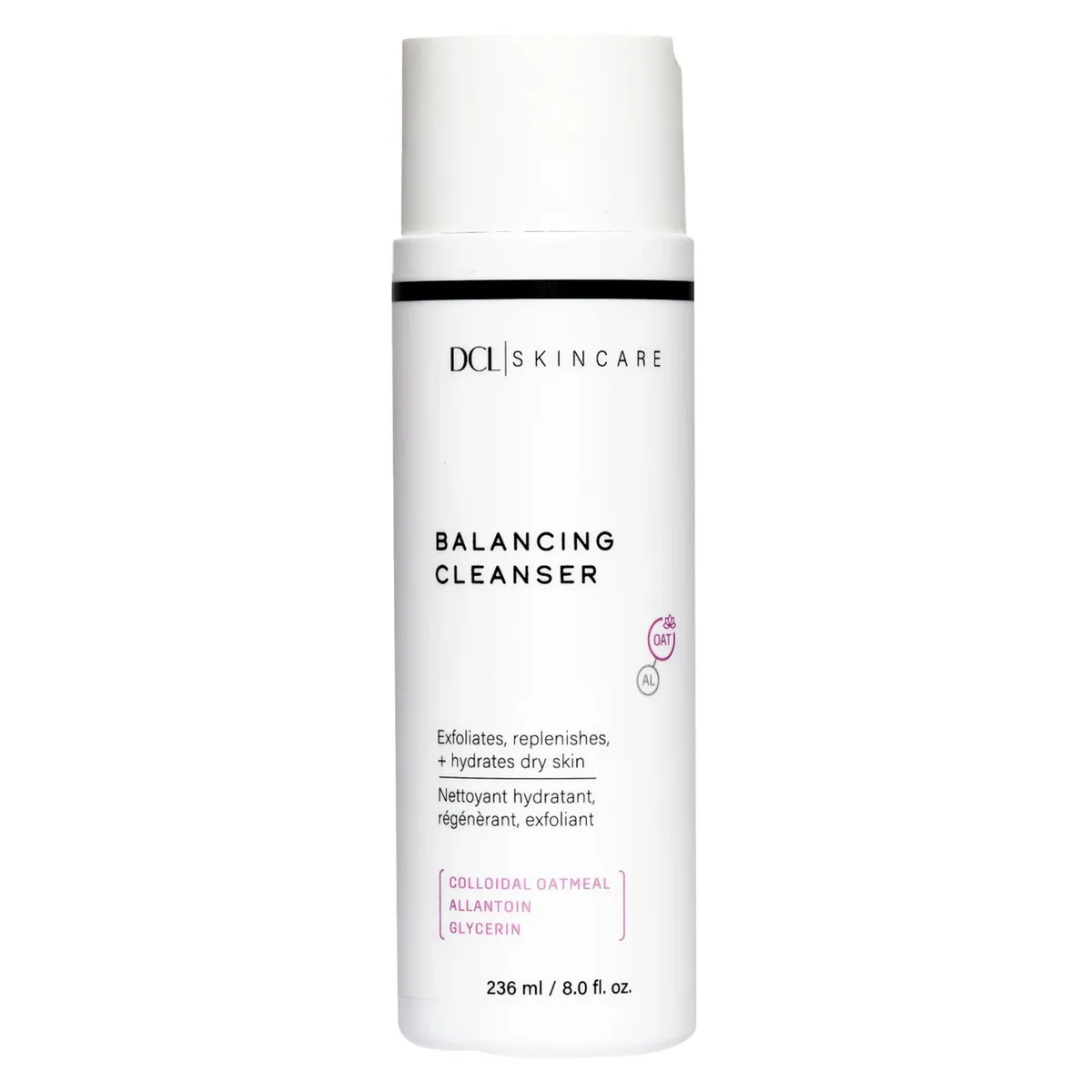 Мультифункціональний кремовий очисник для реактивної шкіри DCL Balancing Cleanser 236 мл