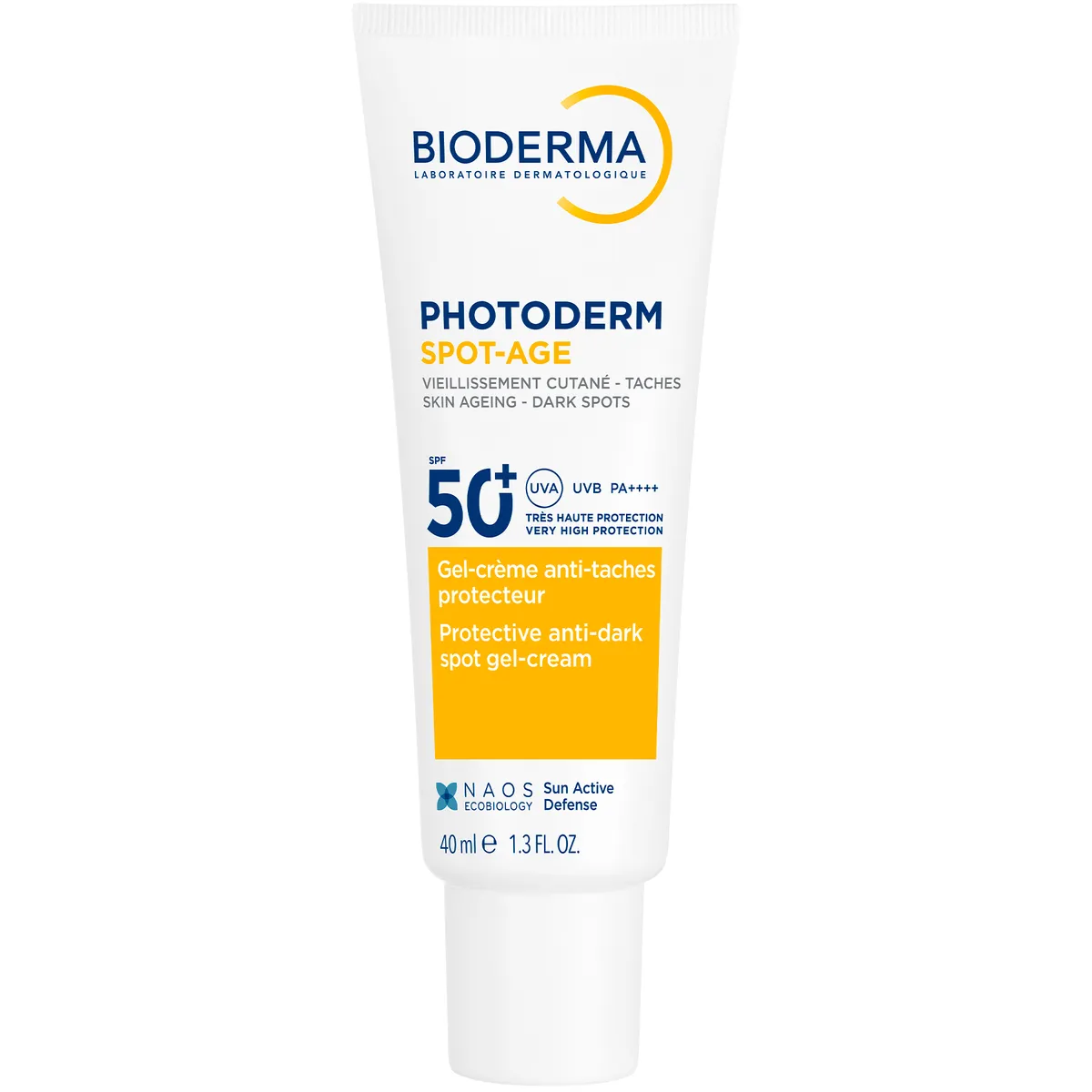 Сонцезахисний гель-крем для обличчя Bioderma pHotoderm Spot-Age Antioxidant Gel Creme SPF50+ 40 мл