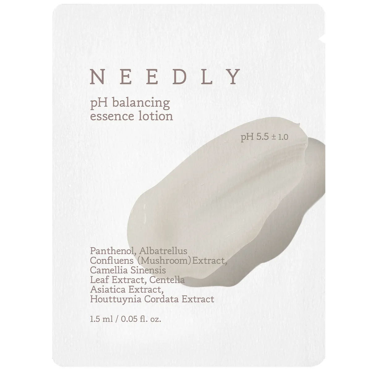 Лосьйон для обличчя pH 5,5 з екстрактом гриба альбатрелус Needly pH Balancing Essence Lotion 145 мл