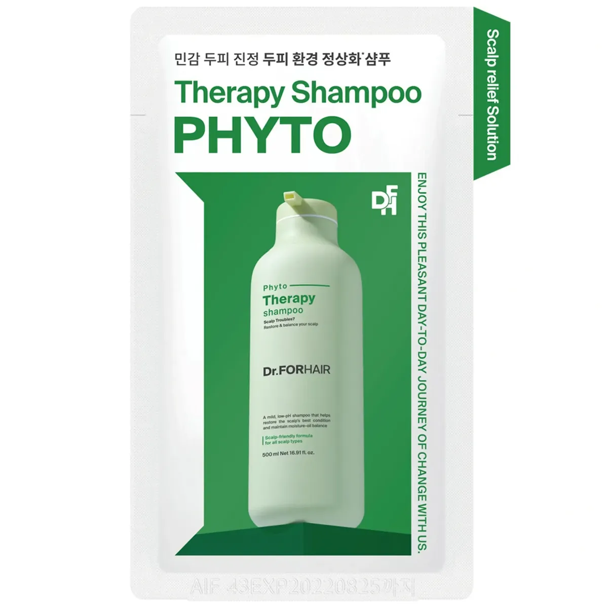 Фітотерапевтичний шампунь для чутливої шкіри голови Dr.FORHAIR pHyto Therapy Shampoo 300 мл