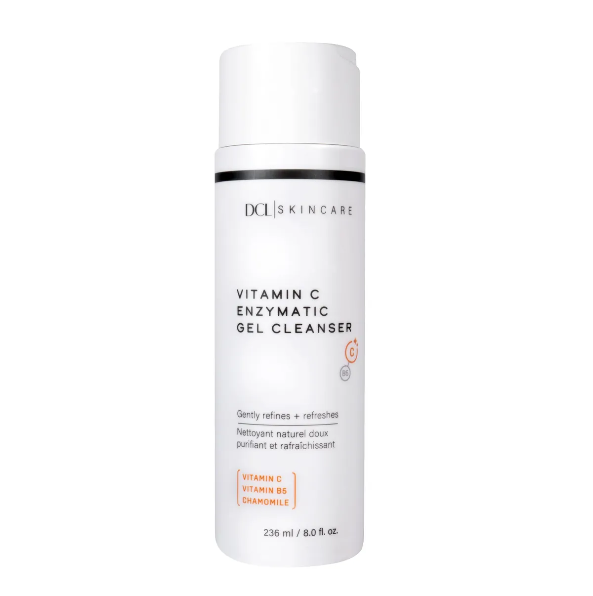 Ензимний гелевий очисник для всіх типів шкіри DCL Vitamin C Enzymatic Gel Cleanser 236 мл