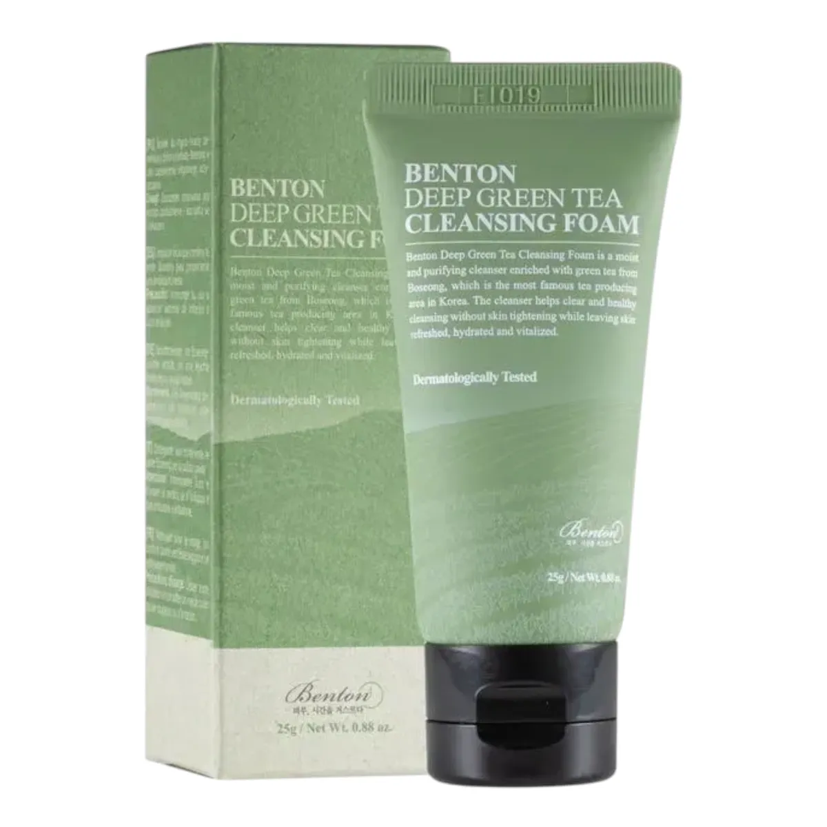 Очищувальна пінка з зеленим чаєм Benton Green Tea Foam 25 г Мініатюра