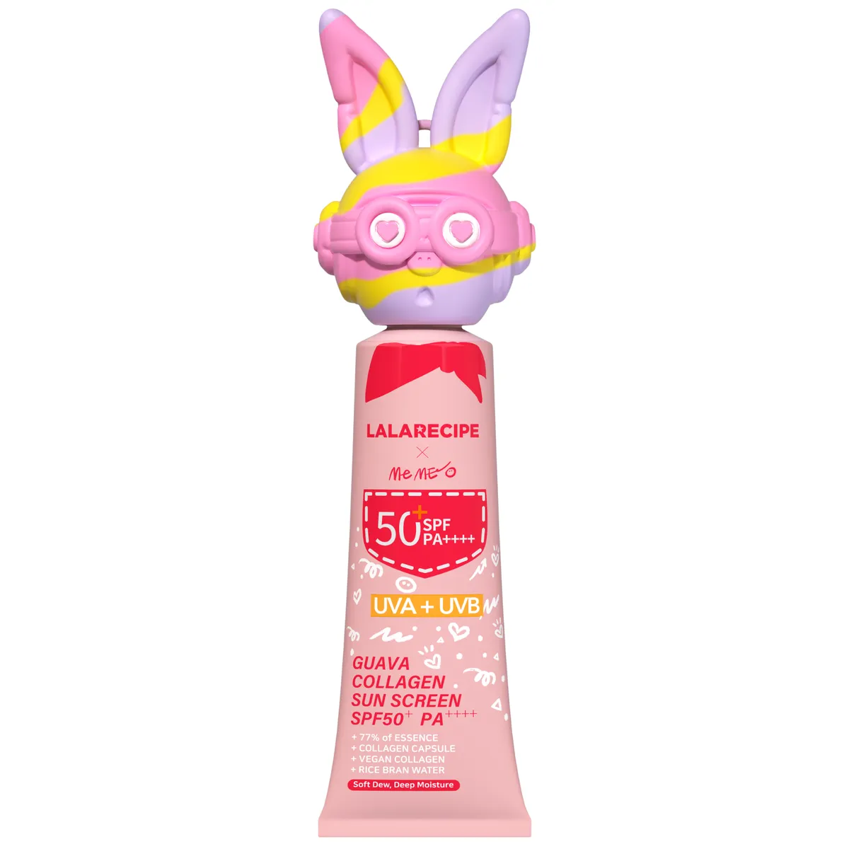 Сонцезахисний крем з екстрактом гуави та колагеном LALARECIPE Guava Collagen Sun Cream 50 мл